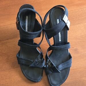 Donald J. Pliner Strappy Black Sandals